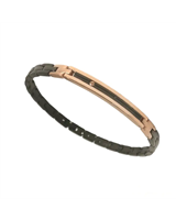 Bracciale Zancan Uomo Hi Teck in Acciaio EHB218 - EHB218